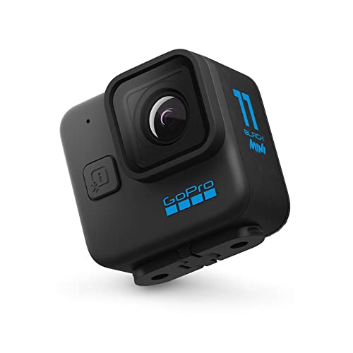 GoPro HERO11 Black Mini - Compact Waterproof Action Camera with 5.3K60 Ultra HD Video, 24.7MP